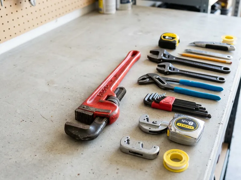 Professional plumbers in Cambridge, MD equipped with top-tier tools for residential and commercial plumbing services.